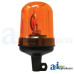 Case | Case-IH 530 Tractor Rotating Beacon, Amber, Pipe Type