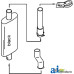John Deere 3055 Tractor Muffler and Pipe Conversion Kit (NON TURBO with DIESEL ENGINE)