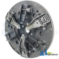 John Deere 4010 Pressure Plate: 12 inch , 6 lever, dual, 3 - 1 inch notches in cast plate, 2.844 inch flywheel step, RE-MFG - $