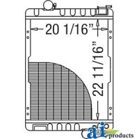John Deere 7510 Tractor Radiator (SN  30000 and greater with CAB)