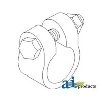 John Deere 7210 Tractor Clamp, Tie Rod (with MFWD)