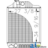 John Deere 8450 Tractor Radiator