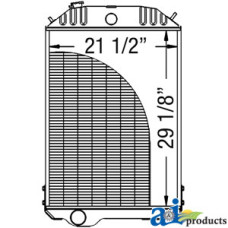 Radiator fits John Deere 4440 Tractor
