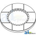John Deere 4960 Tractor Disc, MFWD Differential