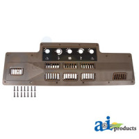 Bezel with Air Louvers; Brown fits John Deere 7450 Cotton Stripper