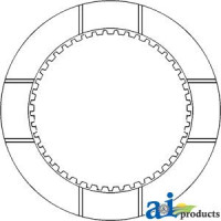 John Deere 2840 Tractor Disc, Powershaft Clutch