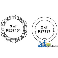 John Deere 3020 Tractor Plate\Disc Kit (Syncro range)