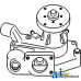 Pump, Water (ENGINE SN  less than 202231) fits John Deere 5400N Tractor