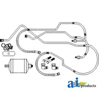 John Deere 4840 Tractor Kit, A/C Retrofit (R134A)