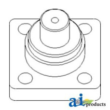 John Deere 7510 Tractor King Pin; Lower