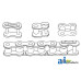 Case | Case-IH 525 Cutting Platform 50 Roller Chain, 10ft (USA)