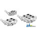 Bush Hog VARIOUS MODELS (Undefined) Closed Center Plug Kit for SBA Valve