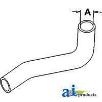 Ford | New Holland 1910 Compact Tractor Radiator Hose, Upper