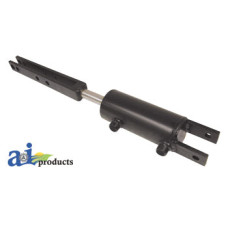 Hydraulic Side Link Cylinder, Clevis Ends (3" Bore) (Check Dimensions For Your Application) fits John Deere SEVERAL Tractor