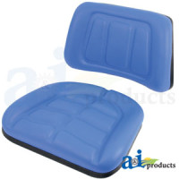 Ford | New Holland SEVERAL Tractor Seat Cushion Set, Trapezoid, Blue