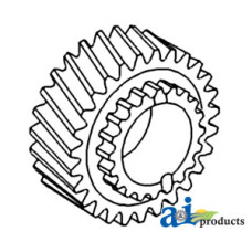 John Deere 2240 Tractor Gear, 4th and 8th