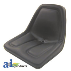 Image of Yanmar SEVERAL Compact Tractor Michigan Style Seat, w/o Slide Track, BLK
