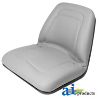 Yanmar SEVERAL Compact Tractor Seat, Michigan Style, GRY