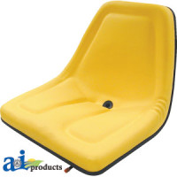 Yanmar SEVERAL Compact Tractor Seat, Michigan Style, with Slide Track, YLW