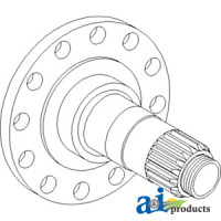 John Deere 2240 Tractor Shaft, Hub Carrier (SN : 350000 and greater)