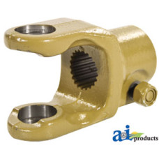 Walterscheid P400 P Series Implement Yoke, Splined 1 3/8" - 21 Spline with Clamp Bolt