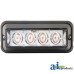McCormick VARIOUS MODELS (Undefined) Warning Light, LED Strobe Effect Amber Light, Black Housing