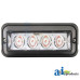 McCormick VARIOUS MODELS (Undefined) Warning Light, LED Strobe Effect Amber Light, Black Housing