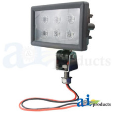 Fiat | Hesston ALL MODELS (Undefined) Work Lamp, LED; Rectangle, Flood 3" X 5"