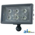 Fiat | Hesston ALL MODELS (Undefined) Work Lamp, LED; Rectangle, Flood 3" X 5"
