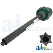 Image of Woods 3240 Rotary Cutter Tractor Half, 1-38" 6 Spline, CV