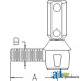 Fiat | Hesston 6566 Header, Auger Socket Assembly