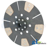 John Deere 6130D Tractor PTO Disc: 12.125": 5-button, rigid
