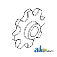 John Deere 965H Combine Sprocket, Return Elevator, Lower (SN  less than 017017)