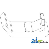 John Deere 9650STS Combine Strip, Return Wear, Upper (SN  less than 685804)