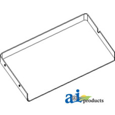 John Deere 2350 Tractor Cover, Battery Box; LH