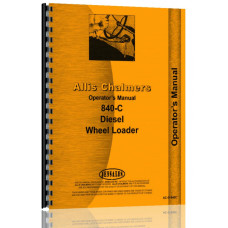 Allis Chalmers 840C Wheel Loader Operators Manual
