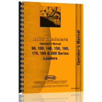 Allis Chalmers 170 Farm Loader Operators Manual Allis Chalmers 170 Farm Loader Operators Manual