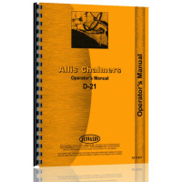 Allis Chalmers D21 Tractor Operators Manual