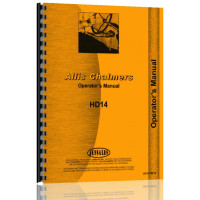 Allis Chalmers HD14 Crawler Operators Manual
