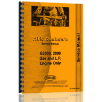 Allis Chalmers 180 Engine Service Manual (SN# 6644-12985) Allis Chalmers 180 Engine Service Manual (SN# 6644-12985)