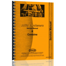 Allis Chalmers K Combine Service Manual Allis Chalmers K Combine Service Manual
