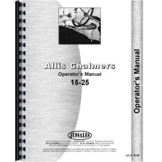 Allis Chalmers 15-25 Tractor Operators Manual