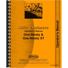 Image to represent Allis Chalmers 190 Tractor Operators Manual (1964-1972) Allis Chalmers 190 Tractor Operators Manual (1964-1972)