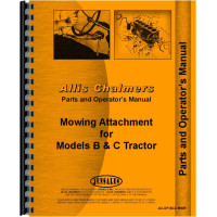 Image of Allis Chalmers B Tractor Sickle Bar Mower Attachment Operators & Parts Manual