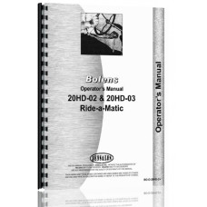 Bolens 20HD-3 Lawn & Garden Tractor Operators Manual Bolens 20HD-3 Lawn & Garden Tractor Operators Manual