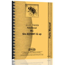 Image to represent Case RC Tractor Parts Manual (SN# 4225001 and Up) Case RC Tractor Parts Manual (SN# 4225001 and Up)