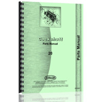 Cockshutt CO-OP E2 Tractor Parts Manual Cockshutt CO-OP E2 Tractor Parts Manual