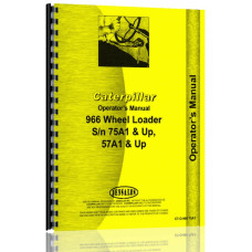 Image of the Caterpillar 966 Wheel Loader Operators Manual (S/N 57H1 +, 75A1 +) (57H1+) - pdf preview below Image of Caterpillar 966 Wheel Loader Operators Manual (S/N 57H1 +, 75A1 +) (57H1+)