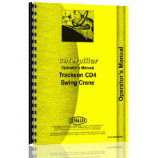 Image of the Caterpillar CD4 Trackson Swing Crane Operators Manual - pdf preview below Image of Caterpillar CD4 Trackson Swing Crane Operators Manual