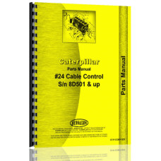 Caterpillar Crawler #24 Cable Control Attachment Parts Manual Caterpillar Crawler #24 Cable Control Attachment Parts Manual